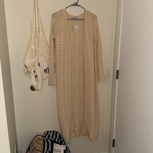 Long Free People Cardigan